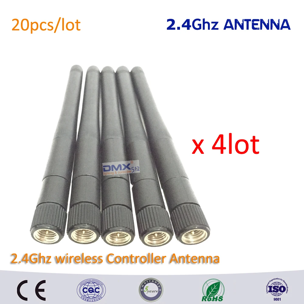 

2.4GHz Antenna 20pcs/Lot Wireless Antenna For wireless Dmx PCB Module