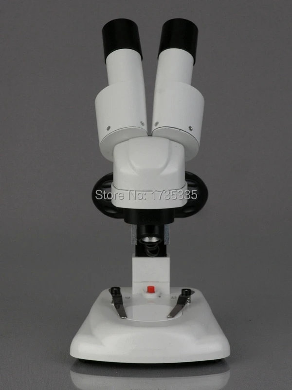 20X Mini Portable Pocket Binocular Stereo Microscope TSM-03LED