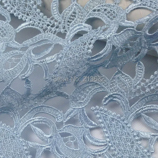 PQYY17 african guipure lace water soluble chemical lace  hollow out fabric for patchwork  patchwork fabric cotton ankara fabric