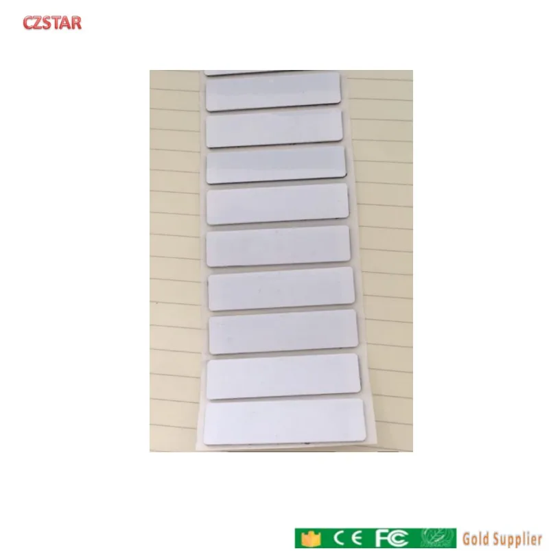 Czstar anti metal uhf soft tags epc gen2 uhf rfid tags anti metal UHF 860-960MHZ long range rfid tag Resistance metal can bent