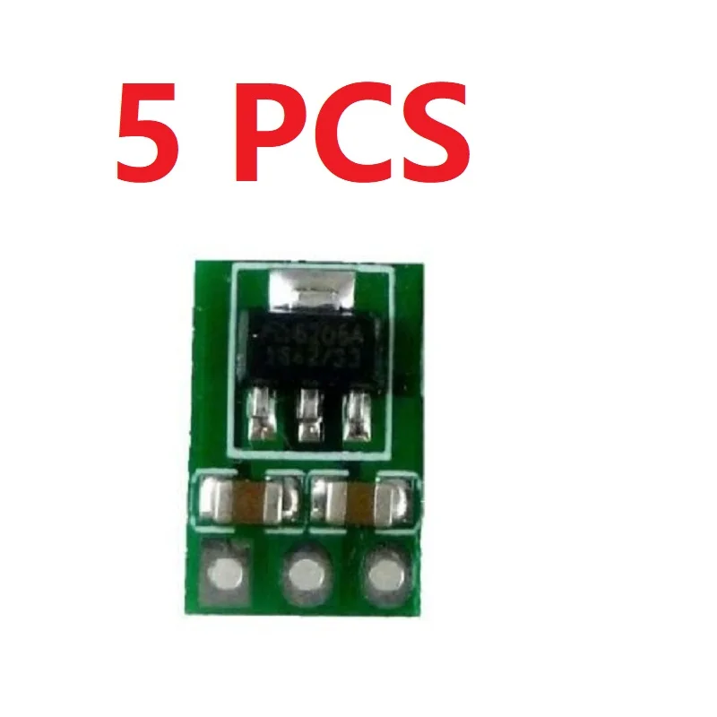 5 sztuk 3.3-6V do 3V 3.3V DC-DC konwerter Step-Down zasilacz Buck LDO moduł regulator napięcia pokładzie