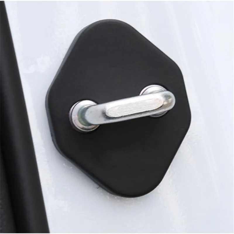 4pcs/set Car Door Lock Cover For Toyota Camry Levin Corolla Vios Vitz RAV4 Yaris Highlander Prius IZOA Sienna Fortuner Alphard