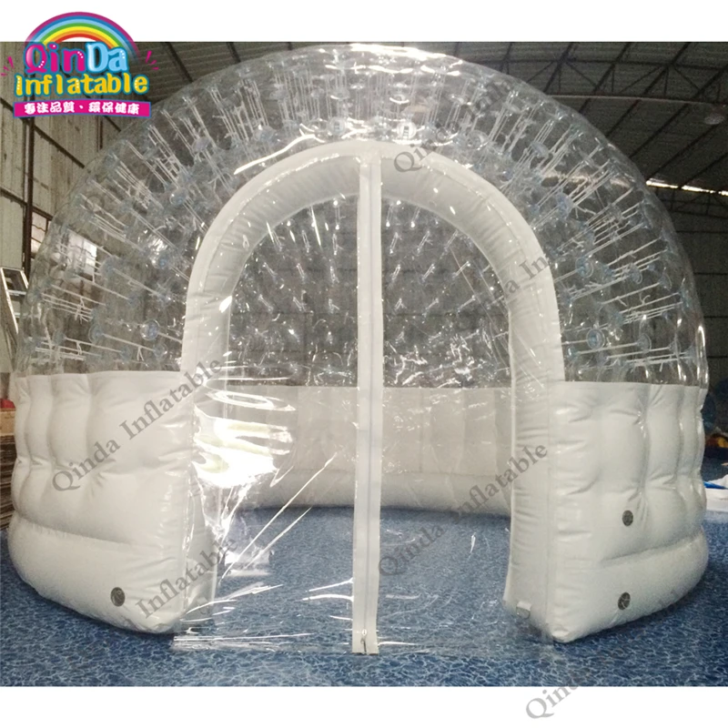 Outdoor Transparent Bubble House Tent,3.5m Diameter Inflatable Camping Tent For Sale