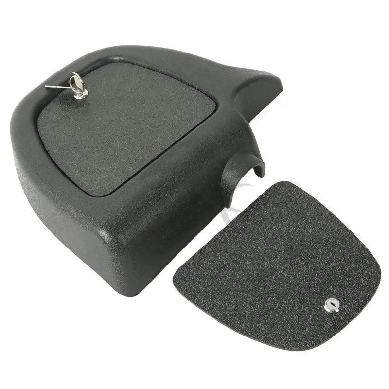 Motorcycle ABS Lower Fairing Locking Glovebox Doors For Harley Touring Road Glide Electra Glide Road King