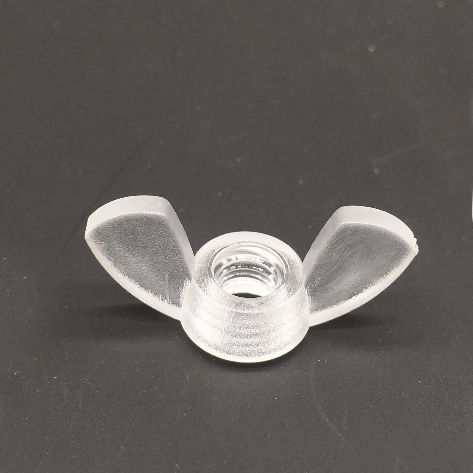 

Wkooa M6 Transparent Nuts PC Clear Thumb Nuts Polycarbonate Plastic Fastener Pack 100