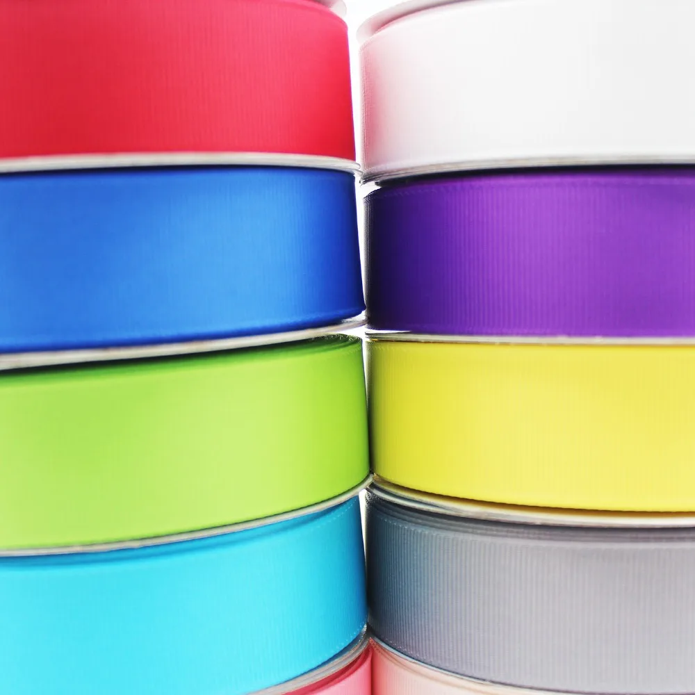 Solid Color Grosgrain Ribbon 1/4\