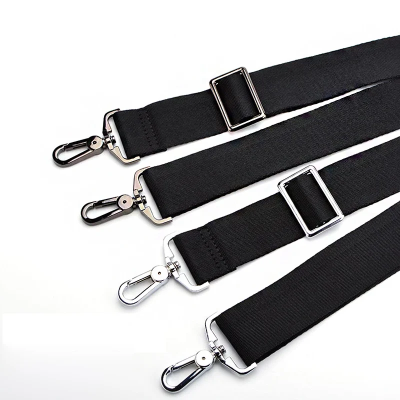 Nylon Shoulder Bag Belt 160cm Adjustable Replacement Bag Strap Laptop Crossbody Camera Briefcases Handbag Bag Handles for Bags