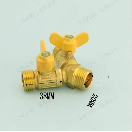 External thread G1/2"  3 way valve The gas switch