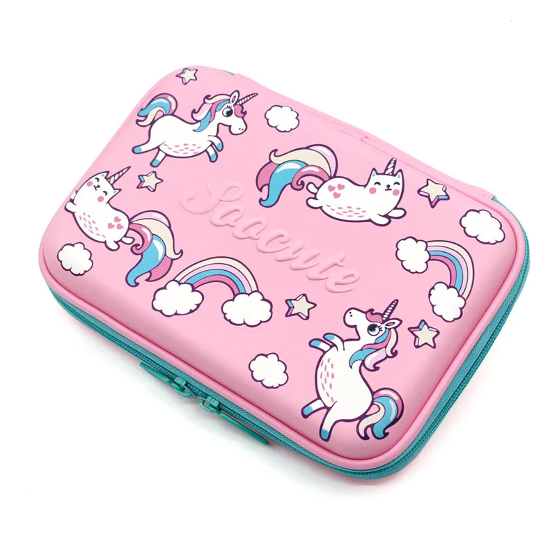 Mirui new unicorn pencil case Kawaii kalem kutusu EVA trousse scolaire stylo Creative school supplies estojo escolar pencil case