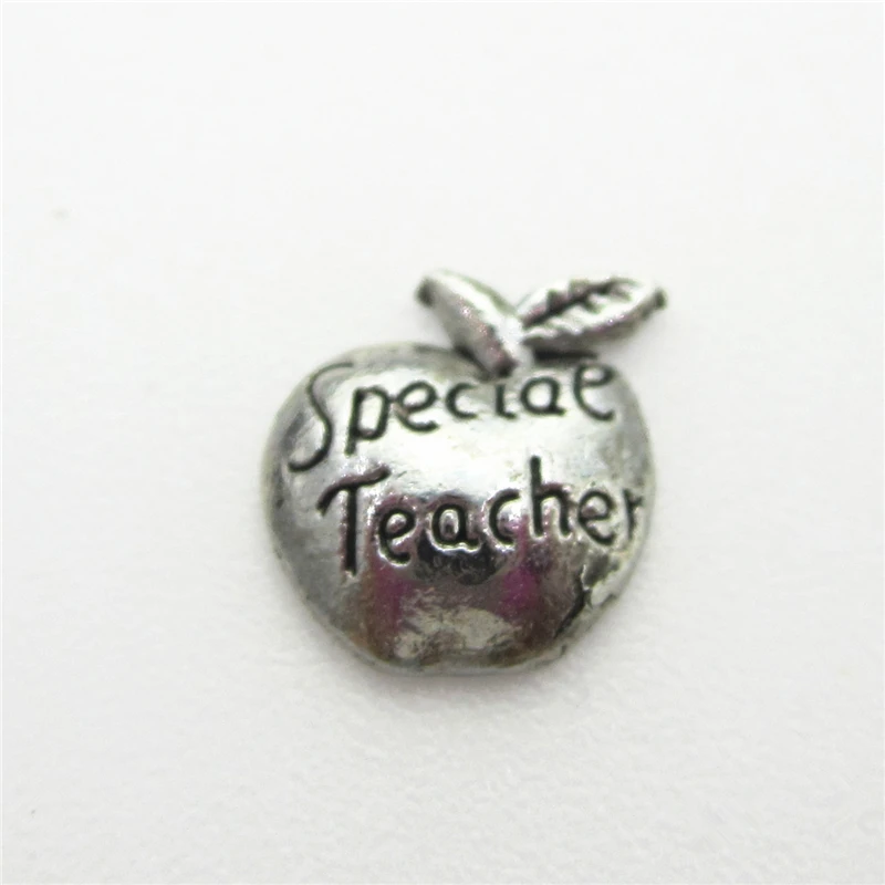 

20pcs/lot Special Teacher Floating Charms Living Glass Memory Lockets DIY Jewelry Charms Wholesale Floating Charms