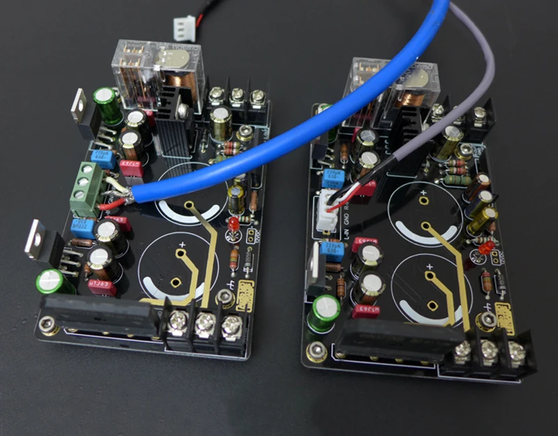 Kits de placa de amplificador de áudio lm1875 de componentes eletrônicos de amplificador estéreo de alta qualidade