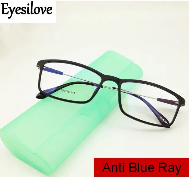 

women Anti-blue ray myopia glasses men anti-blue light blocking filter eyeglasses prescription glasses -0.50 to -6.00