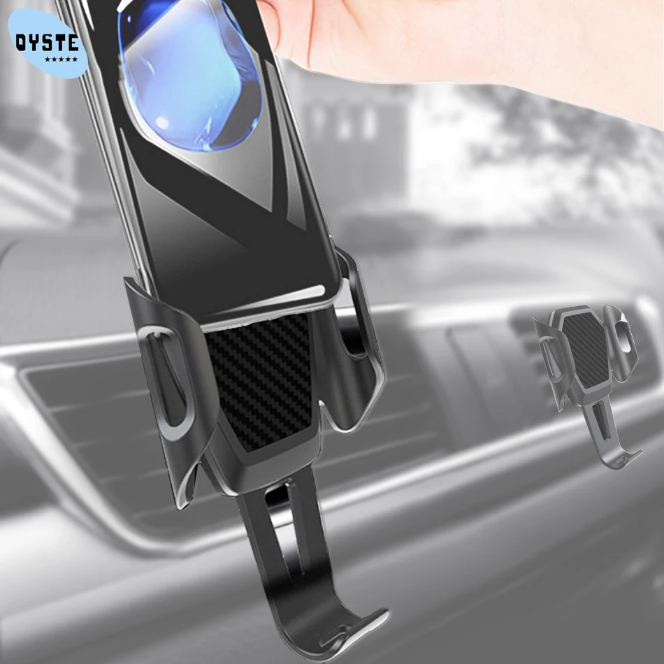 Car Smartphone Support For Samsung Galaxy S10 S9 S8 plus A80 A50 J5 J7 2018 Note 9 8 Car Phone Holder in Vent Out Air Car Holder