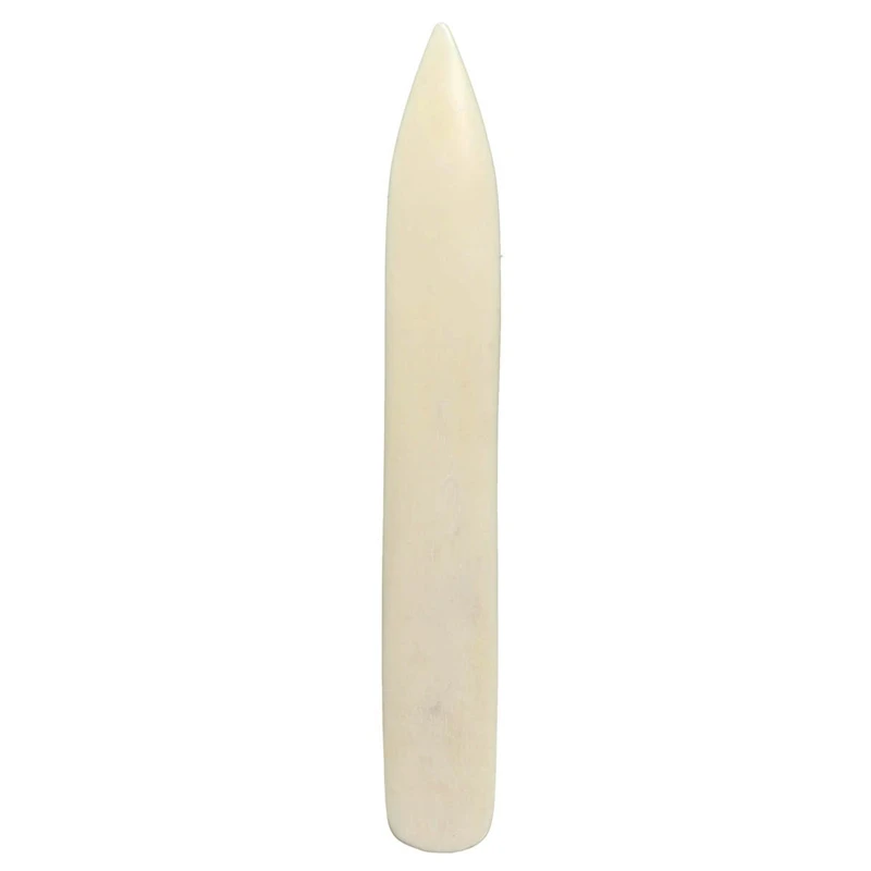 New 1pcs Trimming Leather Craft Tools Bone Folder For Leather Scoring Folding Creasing Paper Home Handmade Accessories