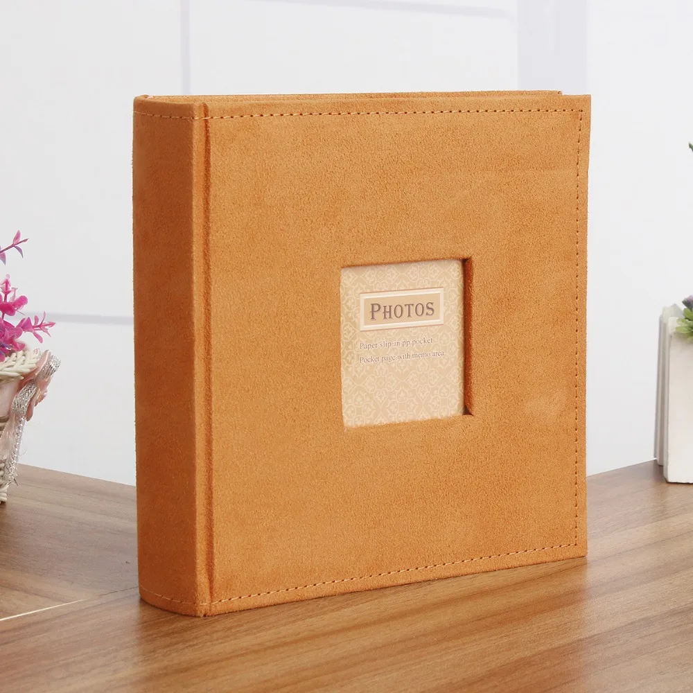 Holds 200 Photos Slip In Memo Photo Album Family Memory Notebook Picture Albums 200 Photos for Photographs scrapbook Albums Book