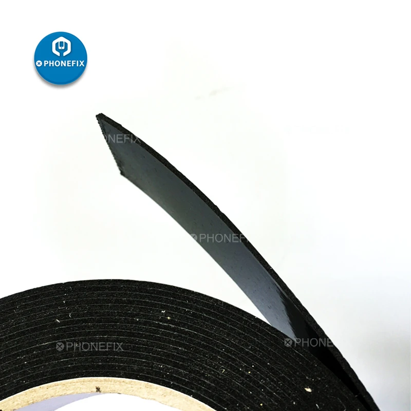 1PC 5m nastri adesivi in schiuma acrilica a doppia faccia in spugna nera larghezza 10mm 15mm 20mm 30mm gomma spugna resistente alle alte Temperature