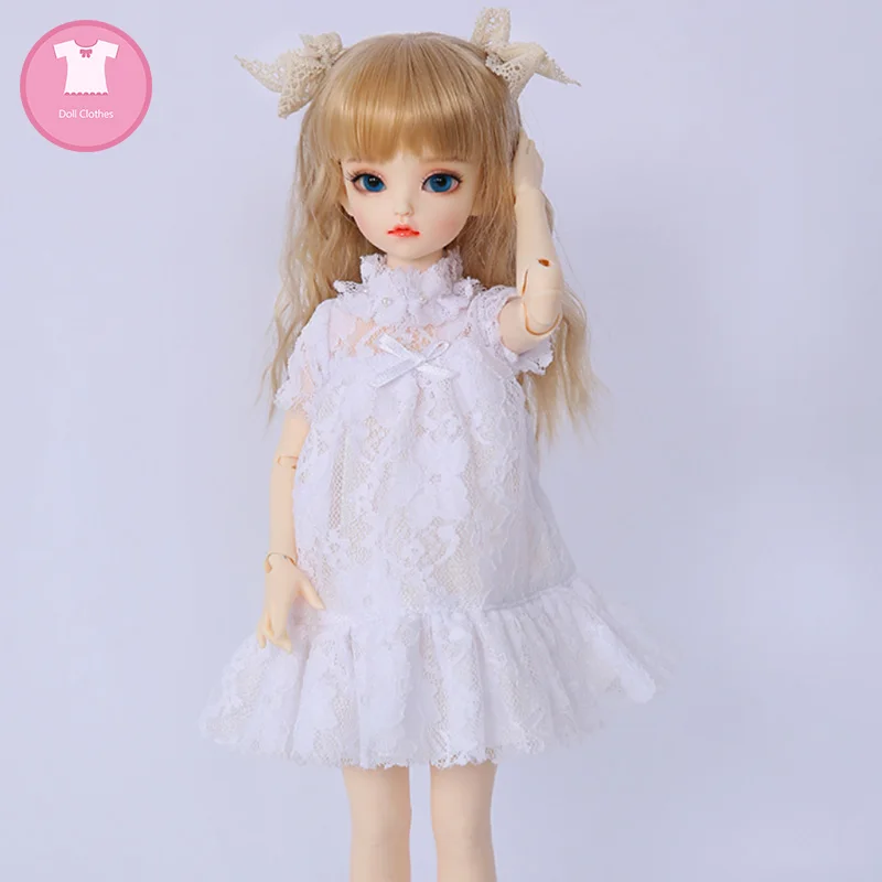 BJD Clothes 1/4 Cute Dress Doll Clothes For Girl Body Doll accessories luodoll