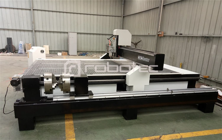 3D CNC Large Table Wood Router 2030 With  4 Axis /Automatic  Milling Cutter  Application For Wooden Furniture TBI Ball Screw