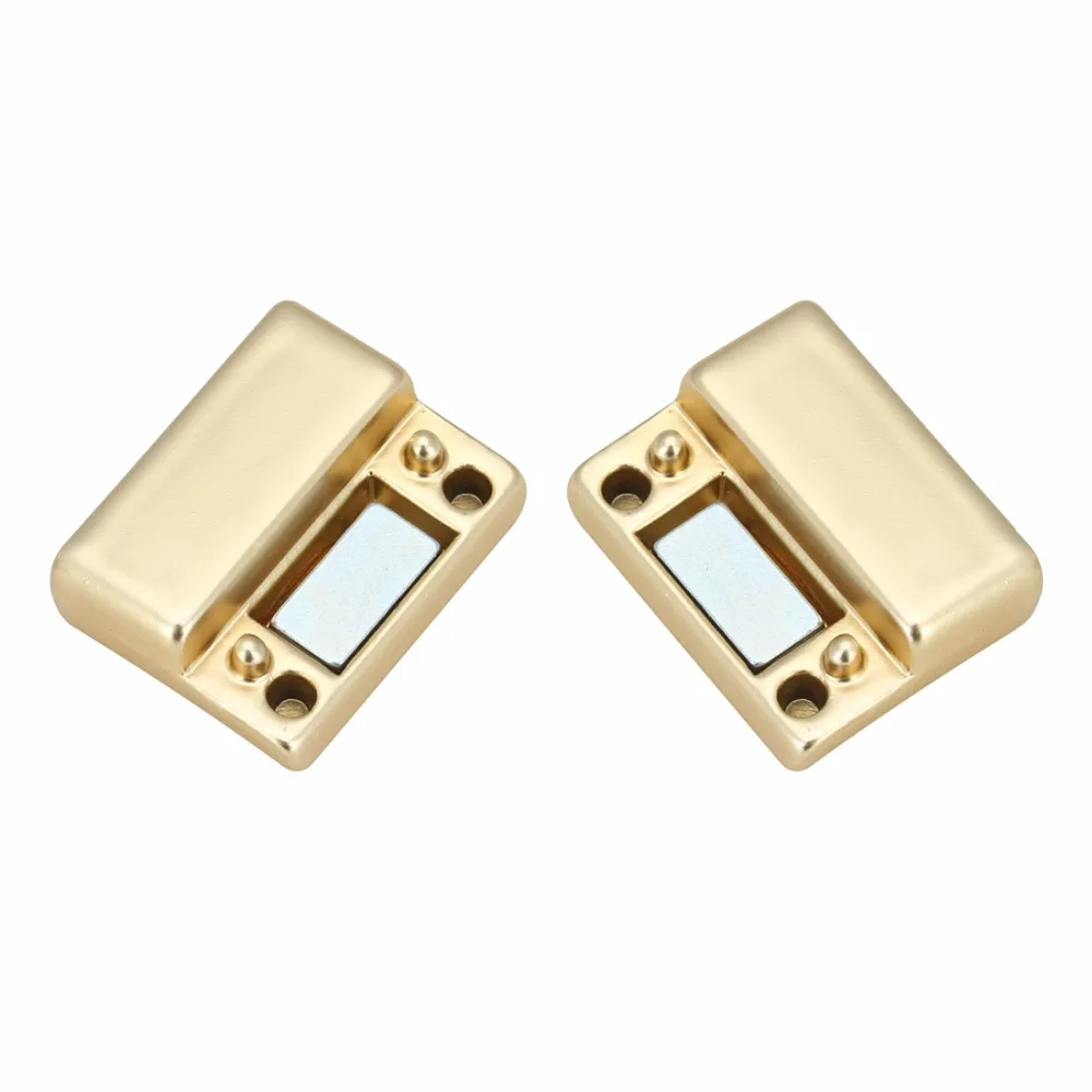 5pcs/Lot Alloy Square Magnetic Buckles Clasps Connectors Fit 15*3mm Flat Leather Rope Cord for DIY Jewelry Bracelets End Clasp