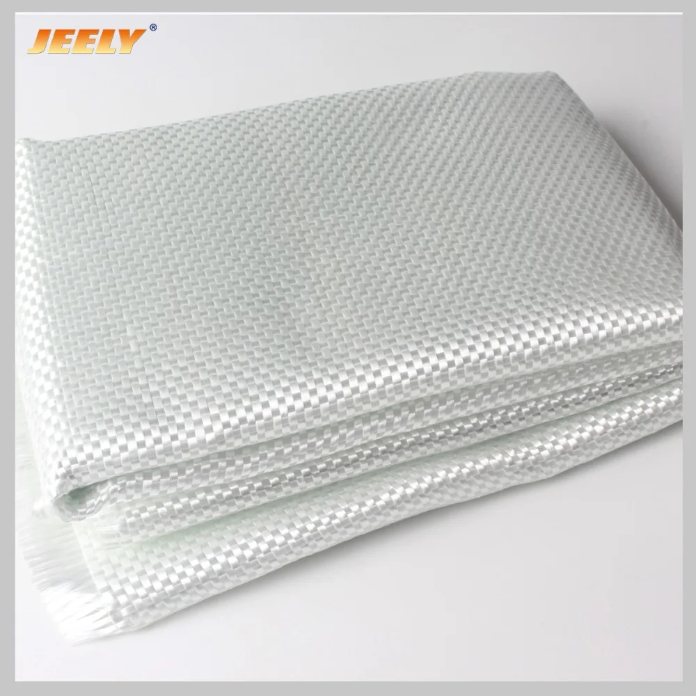 Jeely E-Class 400gsm Glass Fiber Plain/Twill Woven Fiberglass Fabric Cloth 1m