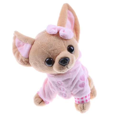 1Pcs 17Cm Puppy Kids Toy Kawaii Simulatie Dier Pop Verjaardagscadeau Voor Meisjes Kinderen Leuke Gevulde Hond Pluche speelgoed