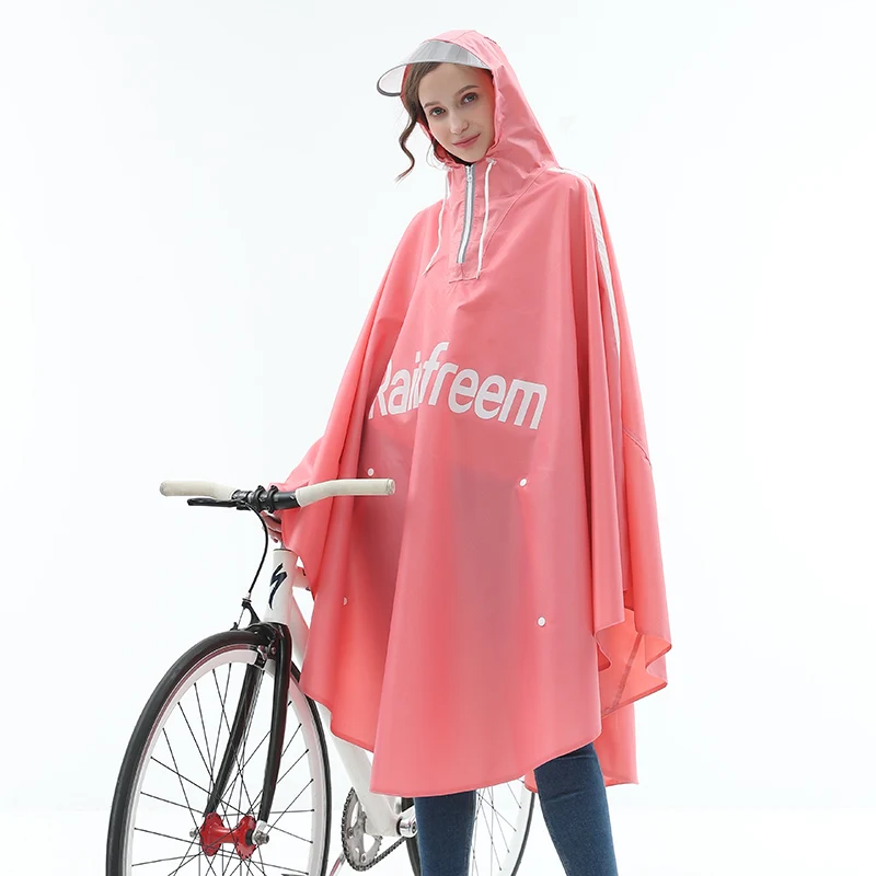 

Rainfreem Bicycle Poncho Oxford Hiking Fishing Raincoat New Design Waterproof Rain Gear