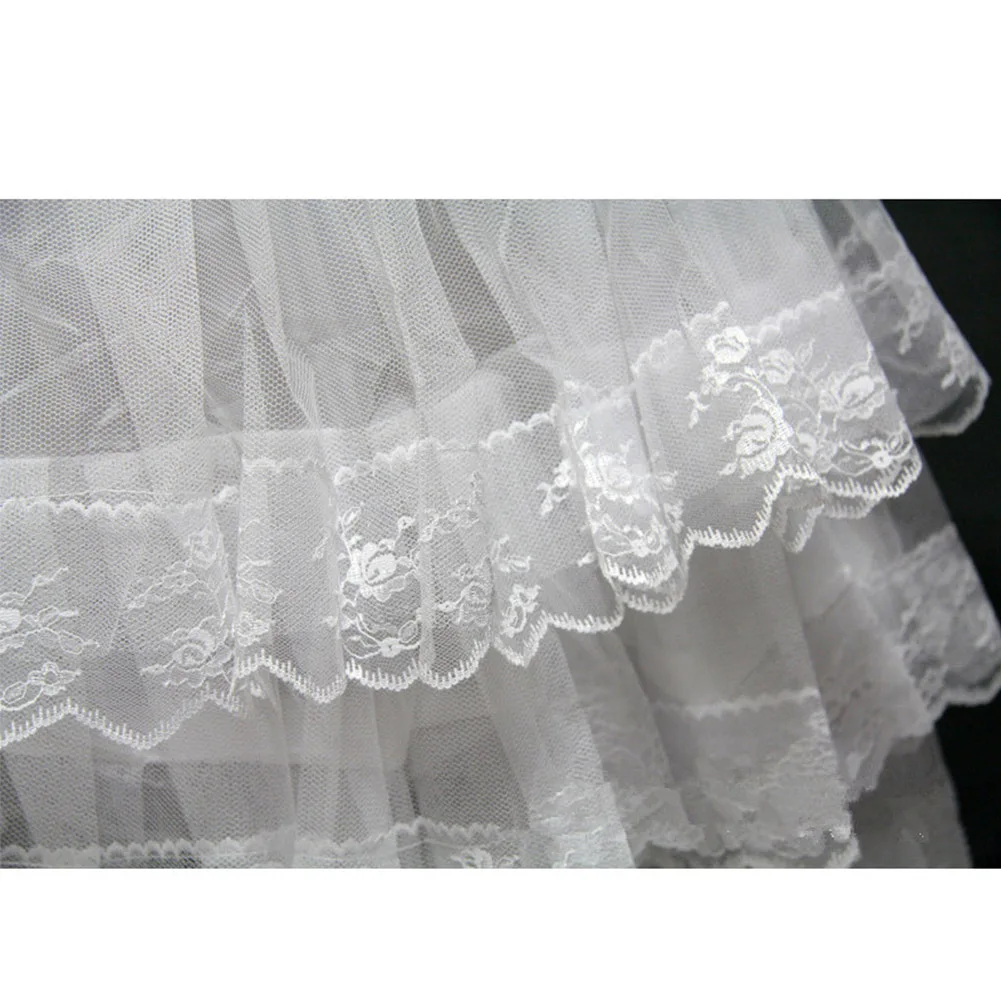 2018 New Petticoat 3 Layers Short Petticoat Flower Girl Dress Crinoline for Wedding Little Girls/Kids/Children Underskirt