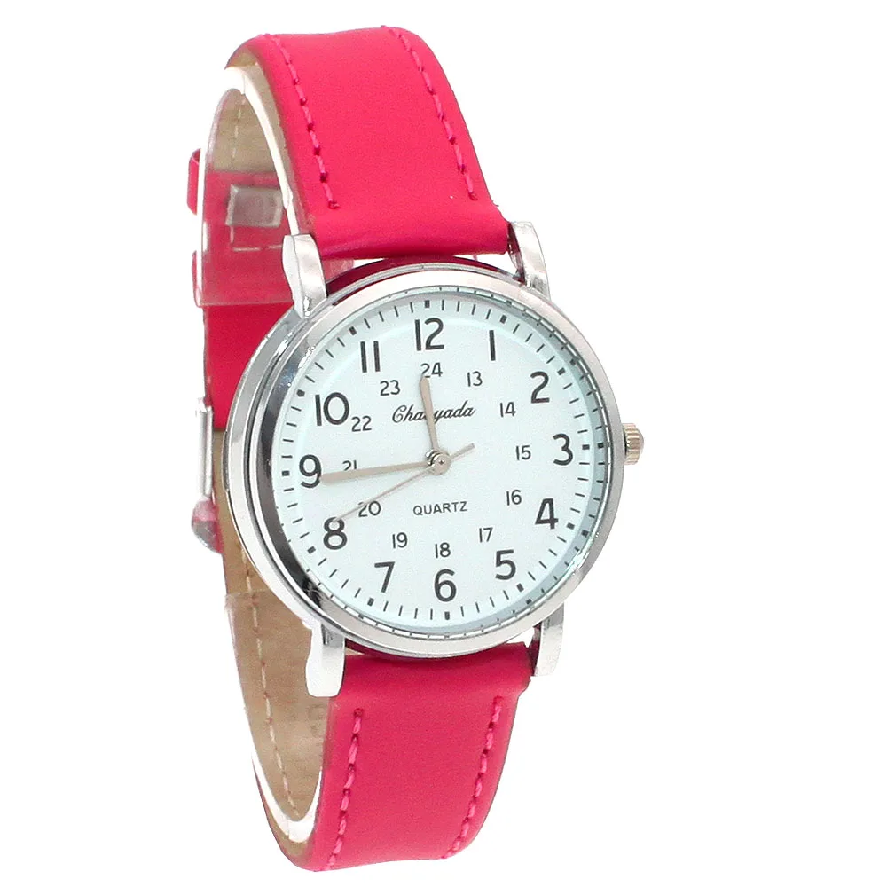 Fashion Brand Lovely Ladies Girl Watches Girls' Daily Waterproof Leather Cartoon Watch Quartz Wristwatches For Girls U63J