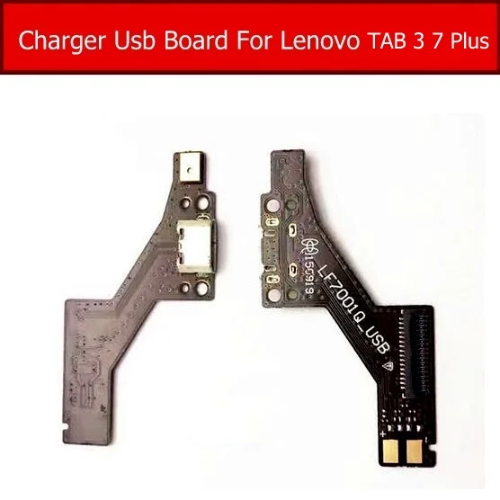 

USB charger jack port board For Lenovo Tab 3 7 plus TB-7703X 7703F 7703N Charging usb Dock Board Tablet replacement LF7001Q_USB