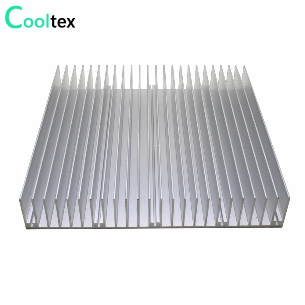 150x150x25mm DIY Aluminium-Kühlkörper, Kühlkörper, Radiator, Kühler für LED, Elektronik, integrierte Schaltkreise, Wärmeableitung – Detail 2