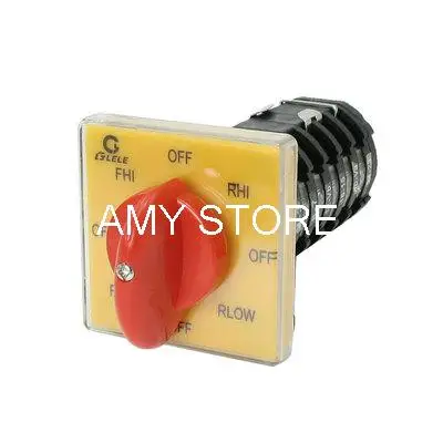 

AC 500V 25A Self Locking 8 Position Universal Cam Combination Changeover Switch