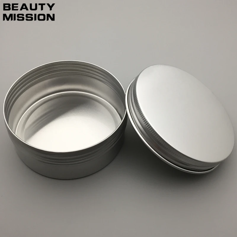 30 stks/partij 250g Aluminium pot crème monster tin 250cc cosmetische lippenbalsem container metalen pot, aluminium flessen groothandel