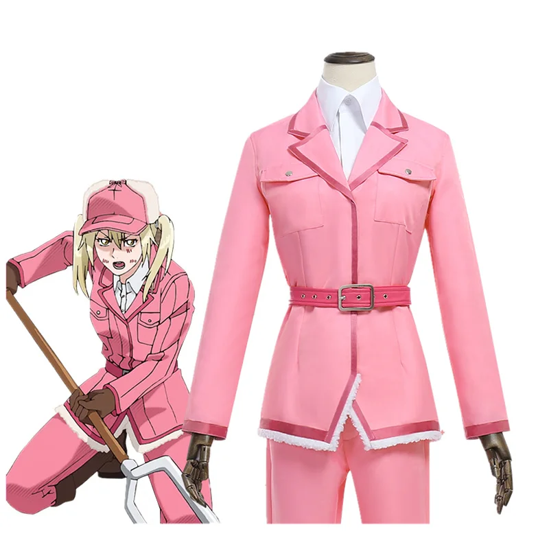 

SBluuCosplay Anime Eosinophils Sweet Pink Full Sets Uniform for Women Cosplay Costumes