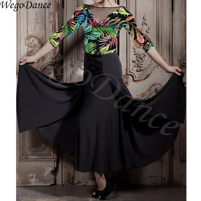 

fashion New national waltz dance skirt semi-length hip tuck skirts woman freeshipping