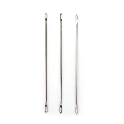 1pcs Double Eyed Needles DIY Transfer For Standard Knitting Machines Sliver Home Craft Accessories Sewing Tools