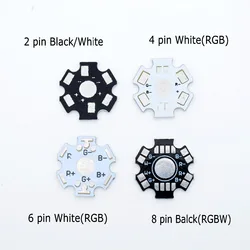 25pcs LED Heat Sink Aluminum Base Plate 20mm Star RGB RGBW PCB Board DIY for 1W 3W 5W High Power LED Chip Beads