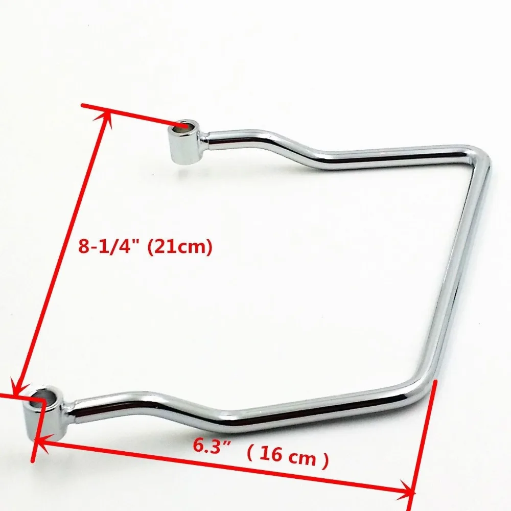 Motorcycle 21cm Saddle bag Support Bar Mount Bracket For Suzuki Boulevard C50 M50 Volusia VL800