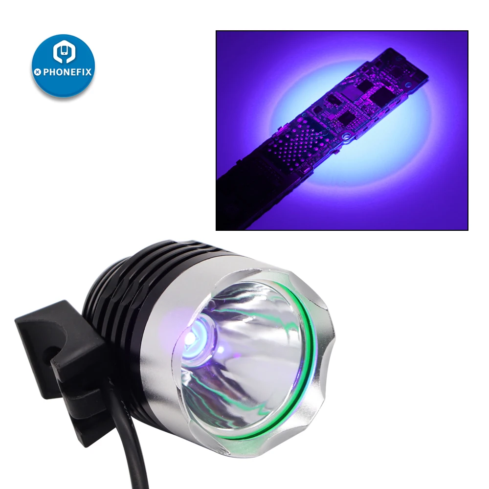 5V USB Ultra Violet Light Lamp Shadowless UV glue Curing LED light for Refurbish LCD Screen Mobile phone PCB Soldering Repair