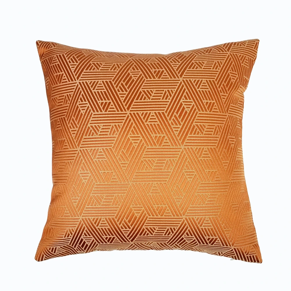 Contemporary 4 colors New Geometric Modern Home Living Woven Cushion Cover Decorative Interior Pillow Case 45 x 45cm 1pc/lot