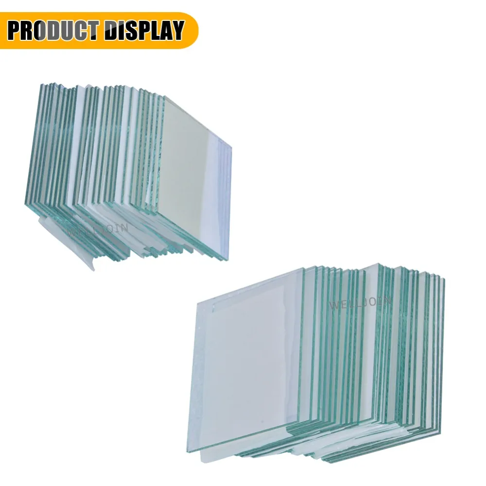 20X20X1.1 Mm, <6 Ohm/KM2, 50 Cái/lốc Phòng Dẫn Điện Trong Suốt Indi Thiếc ITO Kính