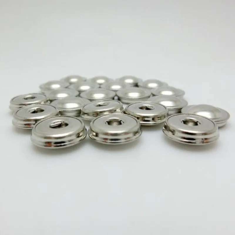 300pcs/lot 4.0 Medical button ECG Snap fittings Hardware stamping electrocardiograph metal button lead nickel-plated ECG Button