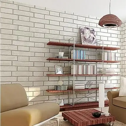 

wellyu Classic Vintage Stone Brick Pattern Designs Wall paper Embossed Wallpaper papel de parede 3d Home decor papier peint