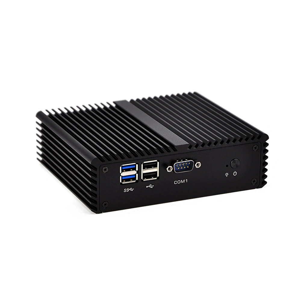 Aes Ni 4 RS232 X86 Ubuntu Linux Mini Computer Pc, Q400P.Firewall Router Os, Ventilatorloze, Dual Lan Gateway Pc