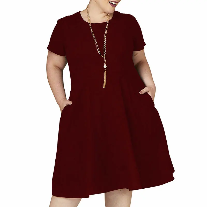Big size 9XL 2022 Summer Fat MOM Woman dress Loose plus size women clothing 9xl dress vestidos clearance sale