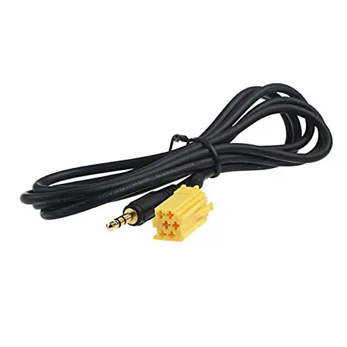 

1pcs High Qulity Car Accessory 3.5mm AUX Stereo Audio Line Input Cable For Fiat Alfa Romeo Lancia