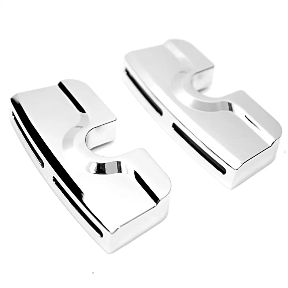 Couvercles de boulons de tête de bougie d\'allumage chromés pour les modèles Harley ocia Softail Touring Twin Cam 1999-2017, magasins à droite