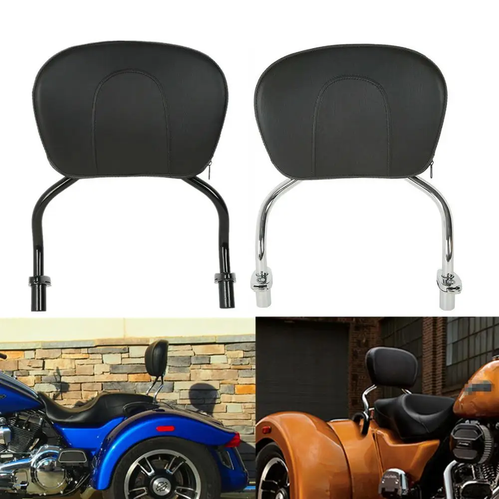 Motorcycle Detachable Sissy Bar Pad W/ Backrest For Harley Freewheeler FLRT 2015-2022 2019 2016