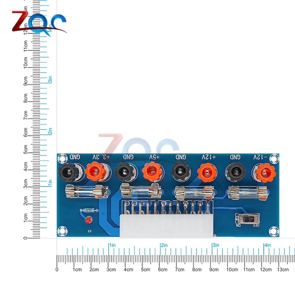 XH-M229 Desktop Computer Chassis Power Supply ATX Transfer Board Power Take off Board Power Output Terminal Module 24Pin