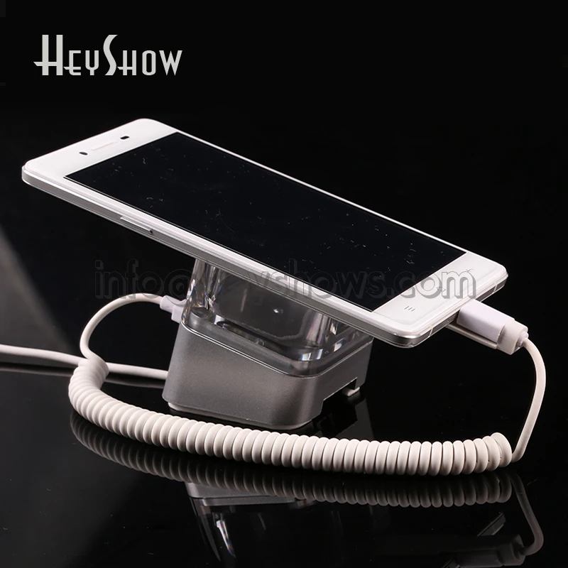 New Arrived Mobile Phone Security Acrylic Stand Cellphone Display Burglar Alarm System iPad Tablet Anti-Theft Device Holder