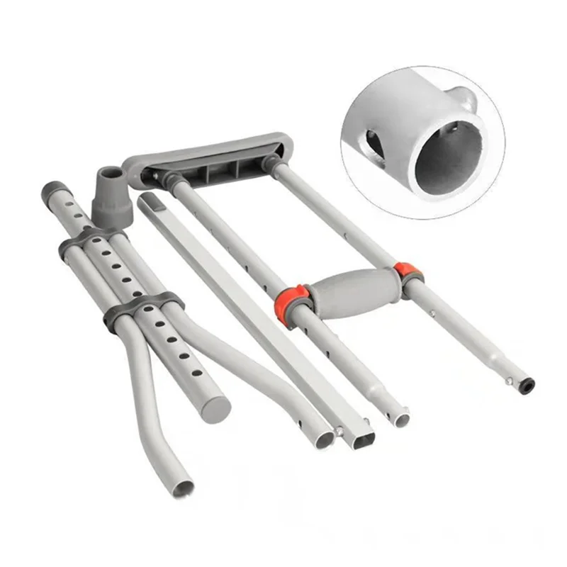 Medwell Foldable Underarm Crutch